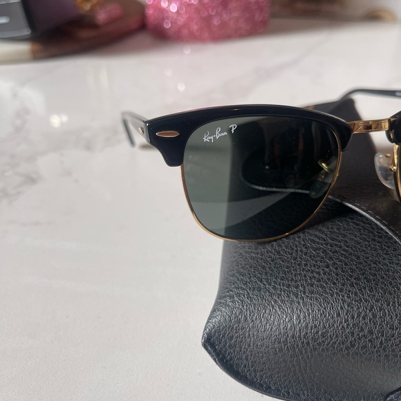 S*O*L*D RAYBAN 3016 CLUBMASTER POLARIZED - Picture 3 of 10